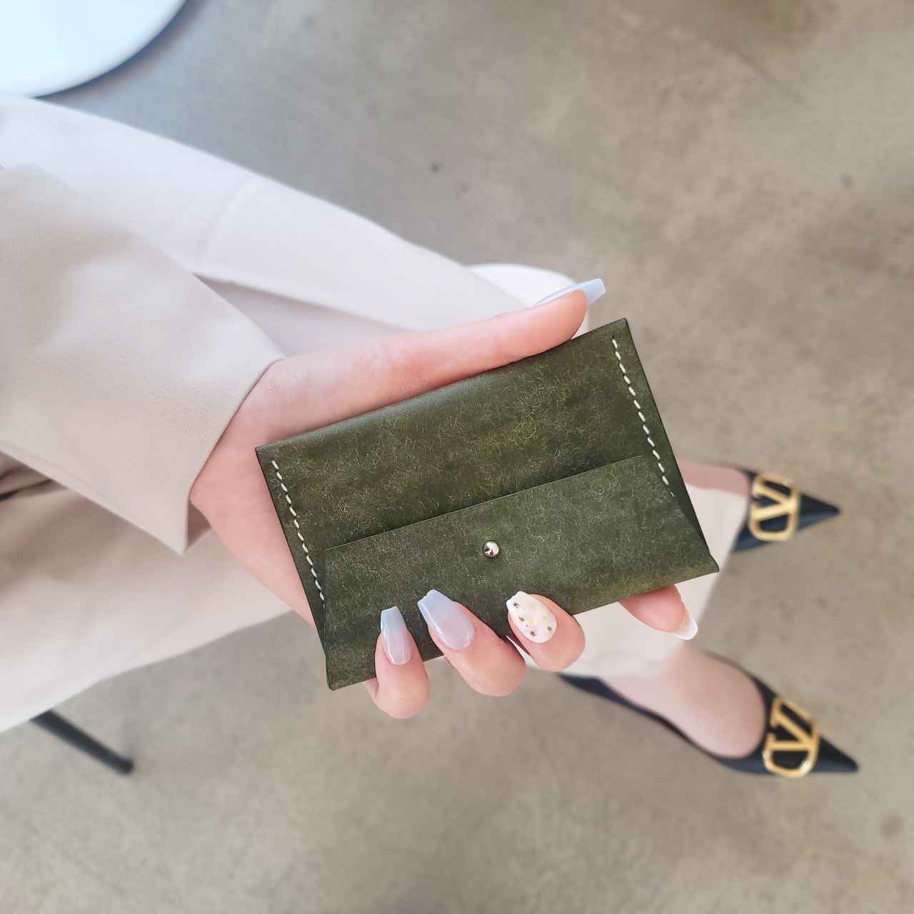 이태리 최고급 가죽으로 명함/카드지갑 만들기 (파우치 타입) [SMOOD강남] | 솜씨당