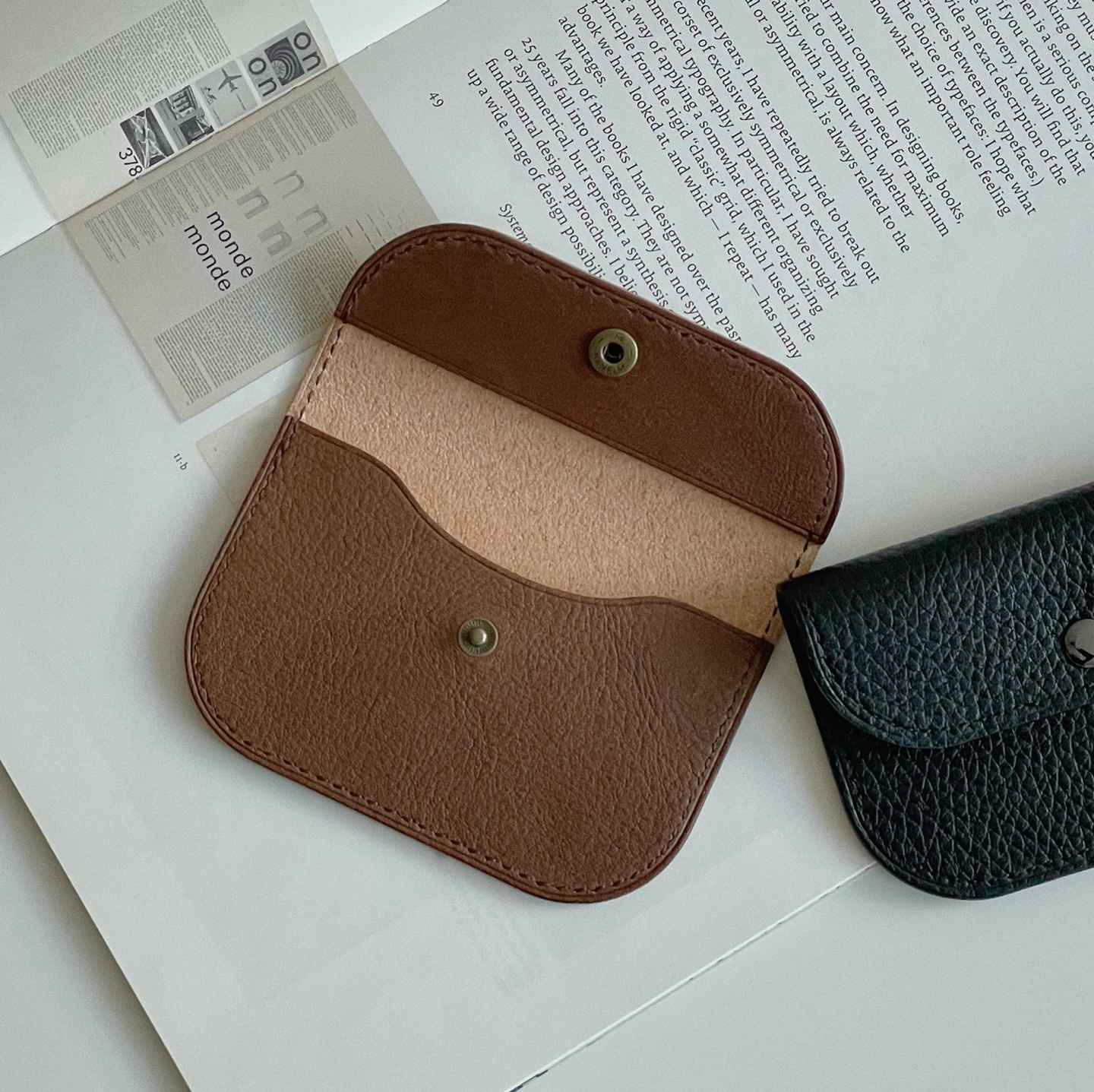 가죽공예 원데이클래스 커브 카드지갑 만들기 | 솜씨당