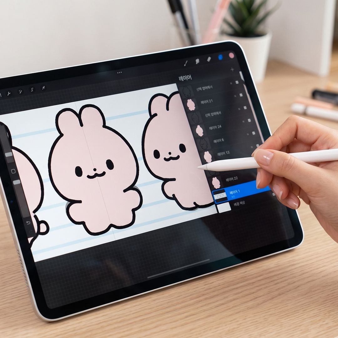 [목동]아이패드로 나만의 이모티콘 만들기